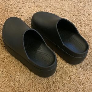 CROCS Black Women's Mules & Clogs